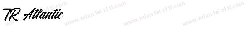 TR Atlantic字体字体转换